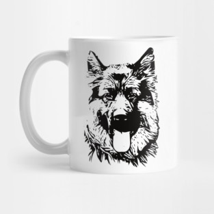 German Shepherd Dog GSD Mug