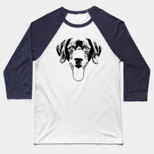 Black Lab Labrador Retriever Baseball T-Shirt