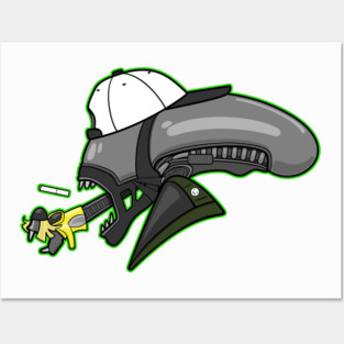 Jay and Silent Xenomorph Bob Posters and Art