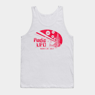 Radio UFO, Belgium / 80s Radio Station Tank Top