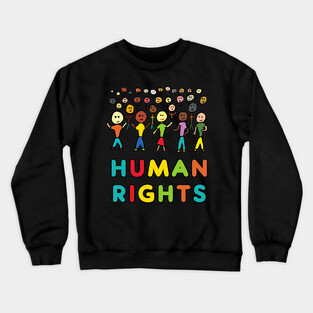 Human Rights Crewneck Sweatshirt