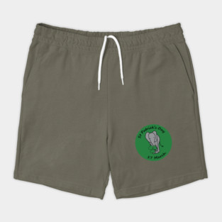 Elephant with Shamrock St Patricks Day Shorts