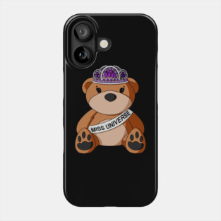 Beauty Pageant Teddy Bear Phone Case