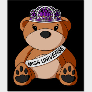 Beauty Pageant Teddy Bear Posters and Art