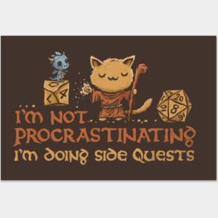 Side Quest Posters and Art