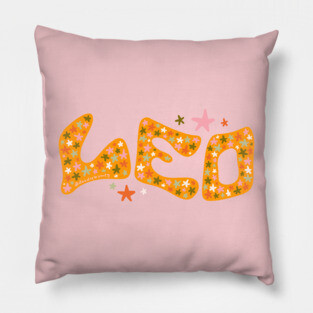 Starry Leo Pillow