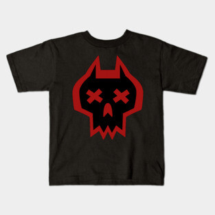 DEVIL'S SKULL VARIANT 2 Kids T-Shirt