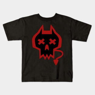 DEVIL'S SKULL VARIANT 3 Kids T-Shirt