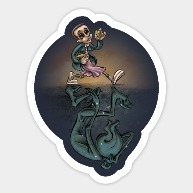 Feeling upsidedown Magnet by majanation