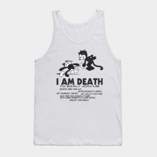 Felix the Cat ● I Am Death Tank Top