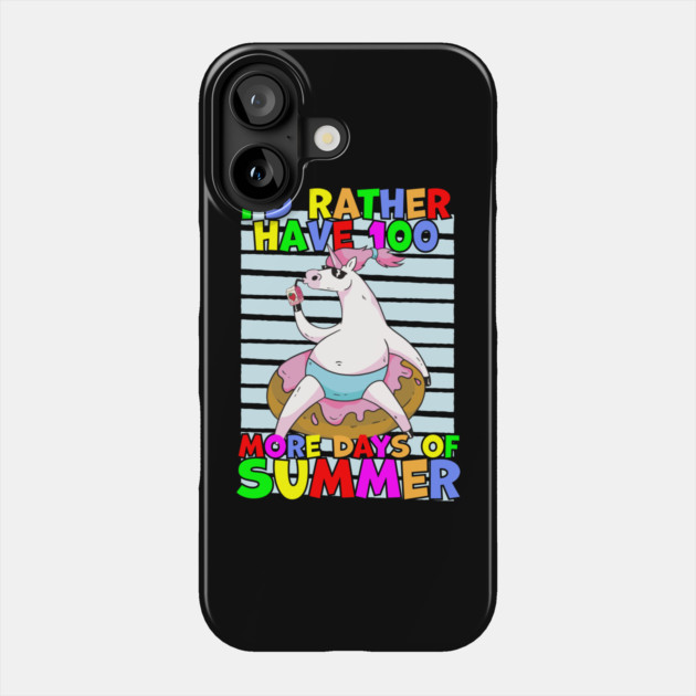 Rather Have 100 More Days of Summer Phone Case by belownormal