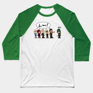 The CW's Arrow - Condensed Baseball T-Shirt