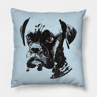 Boxer Dog Pillow