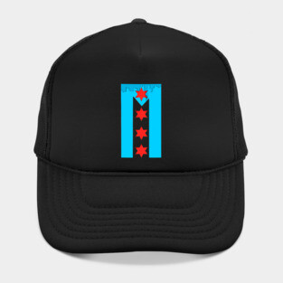 Chicago Flag + Puerto Rican Flag Hat