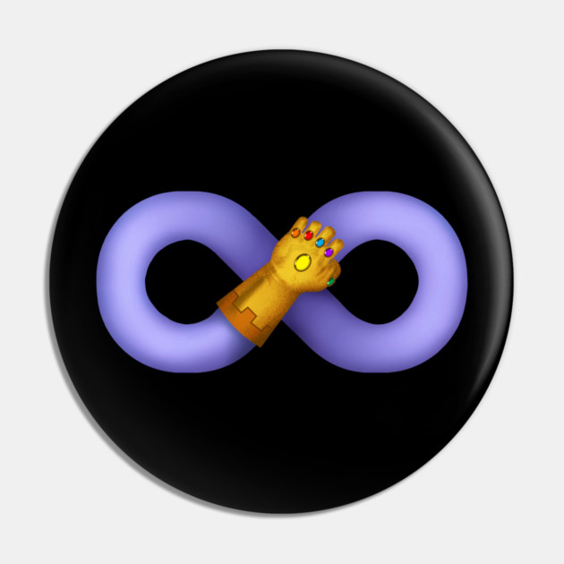 Infinity sign Pin by forsureee