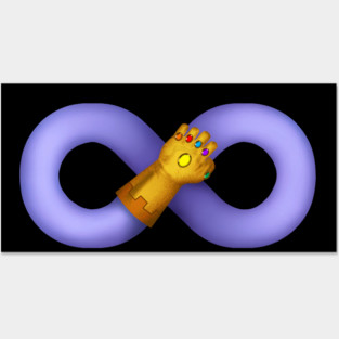 Infinity sign Posters and Art