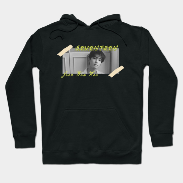 Kpop Design Wonwoo Seventeen Kpop Merch Hoodie TeePublic