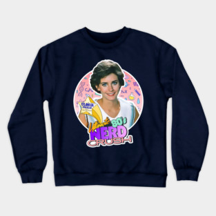 Misfits of Science ● Gloria Dinallo Ultimate 80s Nerd Crush Crewneck Sweatshirt