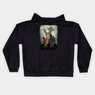 Zombie Fighters Kids Hoodie
