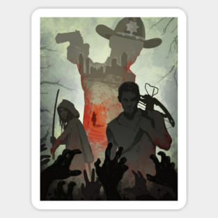 Zombie Fighters Sticker