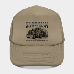 Snowman Trucking Hat