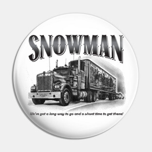 Snowman Trucking Pin