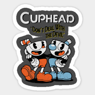 Cuphead Sticker