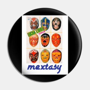 Mextasy Vintage Lucha Libre Edition Pin