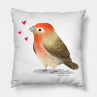 House Finch Bird Pillow
