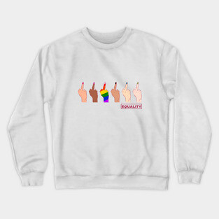 Pride for the f*ckin' Equality Crewneck Sweatshirt