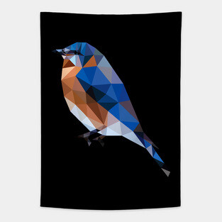 Eastern Bluebird Tapestry
