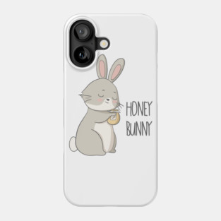 Honey Bunny Cute Rabbit Design Phone Case