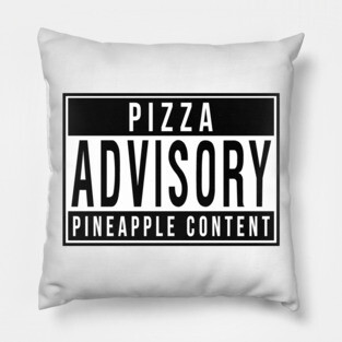 Pizza Advisory! Pillow