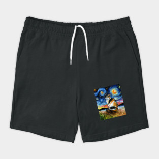 Calico Night Shorts
