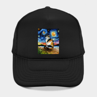 Calico Night Hat