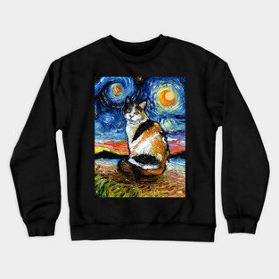 Calico Night Crewneck Sweatshirt