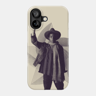 Jean Michel Basquiat Geometric Abstract Phone Case