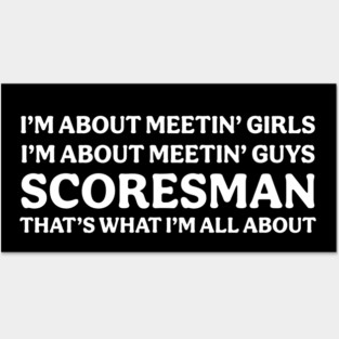 SCORESMAN Posters and Art