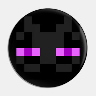 ENDERMAN FACE Pin