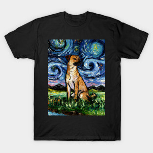 Black Mouth Cur Night T-Shirt
