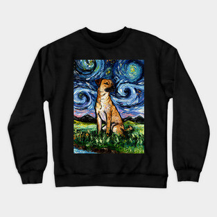 Black Mouth Cur Night Crewneck Sweatshirt