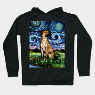 Black Mouth Cur Night Hoodie