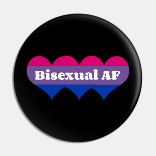 Bisexual AF Pin