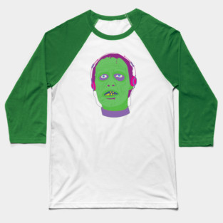 Horror Pop Zombie II Baseball T-Shirt