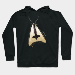 Clymene Moth Hidin', Clymene Moth Showin' Hoodie