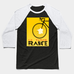 Tour de France cycling fan stage 2025 VINTAGE Baseball T-Shirt
