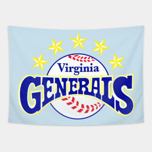 Defunct Virginia Generals Minor League Baseball 1988 Tapestry