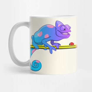 Colorblind chameleon Mug