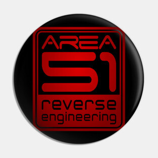 Area 51 Reverse Engineering Pin
