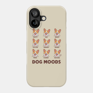 DOG MOODS Phone Case